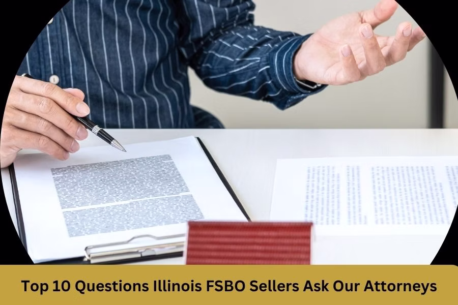 Top 10 Questions Illinois FSBO Sellers Ask Our Attorneys