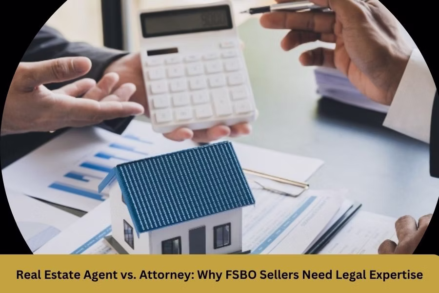 Real Estate Agent vs. Attorney: Why FSBO Sellers Need Legal Expertise