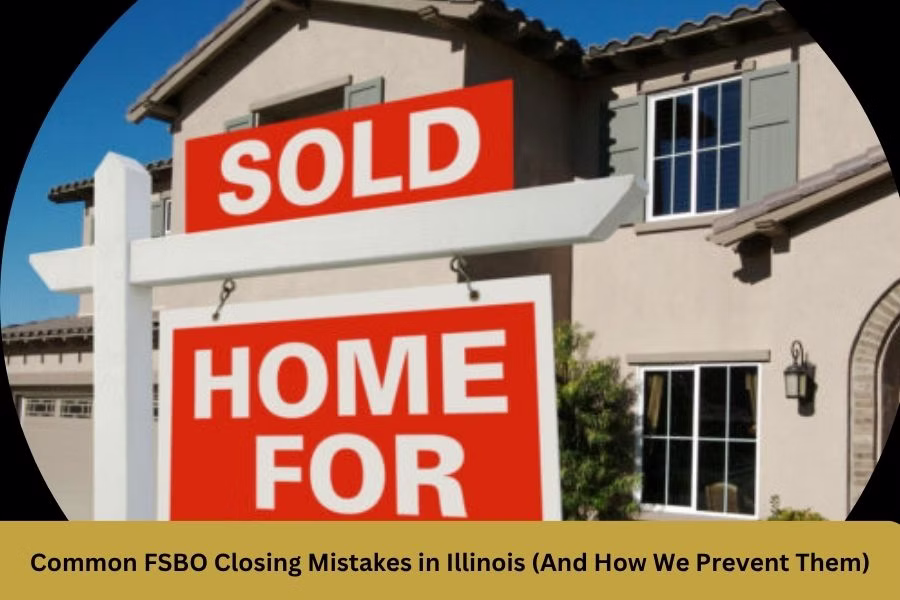 Common FSBO Closing Mistakes in Illinois (And How We Prevent Them)
