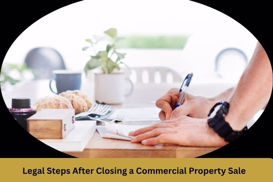 Legal Steps After Closing a Commercial Property Sale