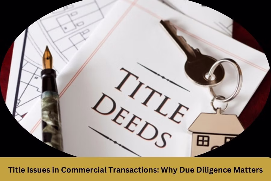 Title Issues in Commercial Transactions: Why Due Diligence Matters